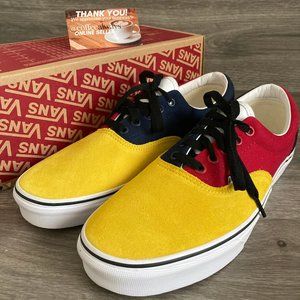 Vans Era Otw Rally Yellow Red Blue Men's NWB